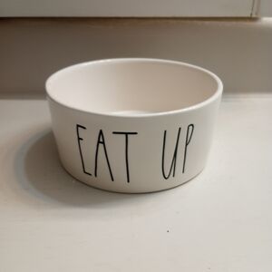 Rae Dunn "Eat Up" Oversized Bowl